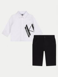Karl Lagerfeld Kids Komplet koszula i spodnie materiałowe Z30294 M Kolorowy Regular Fit. Koszule dla chłopców Karl Lagerfeld Kids, bez wzorów, z bawełny. Za 349.99 zł.