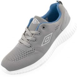 Damskie buty na co dzień Umbro Chass szare. Szare obuwie sportowe damskie 2117 OF SWEDEN, bez wzorów, z bawełny, trekkingowe. Za 177.99 zł.