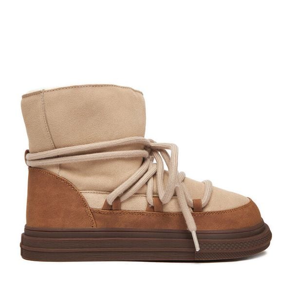 Śniegowce DeeZee. Brązowe śniegowce i trapery damskie DeeZee. Za 299.99 zł.