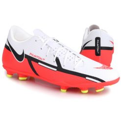 Buty męskie do piłki nożnej Nike PHANTOM GT2 CLUB FG/MG. Białe buty sportowe męskie Nike, bez zapięcia, do piłki nożnej. Za 249.00 zł.