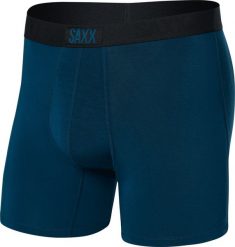 SAXX Bokserki męskie szybkoschnące SAXX VIBE super soft - granatowe S. Bokserki męskie Saxx, m, bez wzorów. Za 103.99 zł.