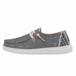 HEYDUDE Damskie Mokasyny Wendy Boho. Szare mokasyny damskie Hey dude, z materiału, boho. Za 199.00 zł.