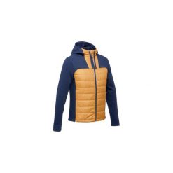 Sweter NH500Hybrid męski. Niebieskie swetry przez głowę męskie QUECHUA. Za 99.99 zł.