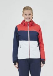 Kurtka narciarska damska Whistler Kamille W Ski Jacket W-PRO 10000. Czerwone kurtki snowboardowe damskie Whistler, bez wzorów, z materiału, bez kaptura, narciarskie. Za 299.99 zł.