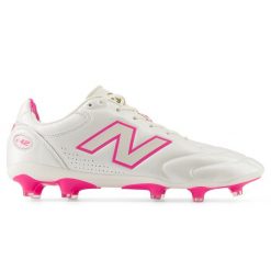 Korki męskie New Balance 442 ELITE FG V3 U41F360 – białe. Białe buty sportowe męskie New Balance, z materiału, bez zapięcia, do piłki nożnej. Za 649.99 zł.