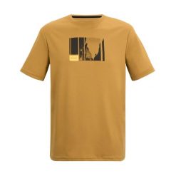 T-shirt Męski Wspinaczka Górska Fingal. Zielone koszulki sportowe męskie Regatta, l, bez wzorów, z jersey, bez kołnierzyka. Za 75.99 zł.