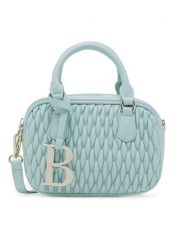 Badura Torebka TYL0226 Zielony. Zielone torebki do ręki damskie Badura, bez wzorów, z materiału, bez dodatków. Za 127.99 zł.
