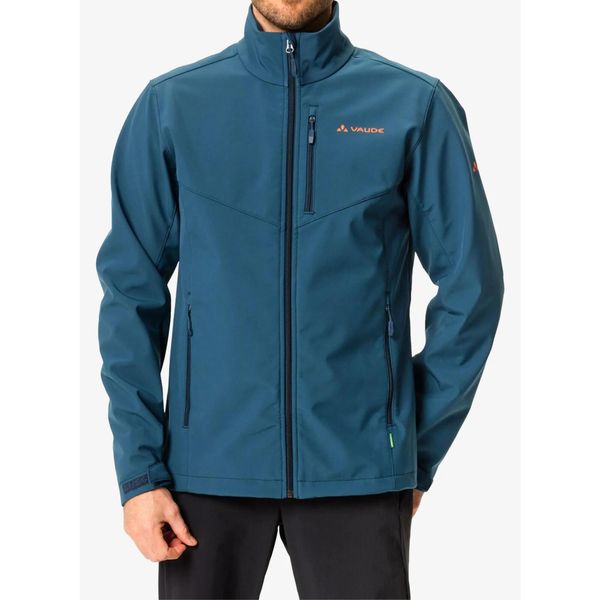 Kurtka softshell męska Vaude Cyclone Jacket VI. Czarne kurtki męskie Vaude, m, bez wzorów, z softshellu, trekkingowe. Za 356.99 zł.