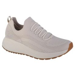 Kapcie SKECHERS BOBS SPARROW 2.0 ALLEGIANCE Biały. Białe kapcie damskie Skechers, bez wzorów, z tkaniny. Za 319.99 zł.