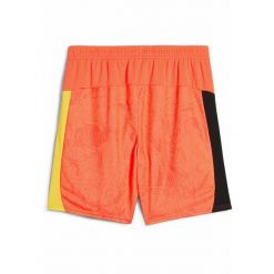Męskie szorty KIDSUPER × MANCHESTER CITY PUMA Neon Sun Black Orange. Brązowe buty sportowe męskie Puma, bez zapięcia, na fitness i siłownię. Za 199.00 zł.
