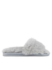 DeeZee Kapcie WFA3204-1 Szary. Szare kapcie damskie DeeZee, bez wzorów, z materiału. Za 69.99 zł.