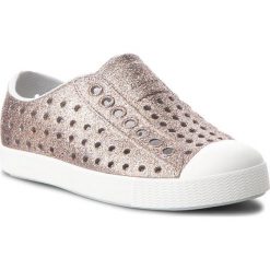 Trampki NATIVE - Jefferson Bling 13100112-1241 Metal Bling/Shell White. Trampki i tenisówki dziewczęce marki Native. W wyprzedaży za 149.00 zł.