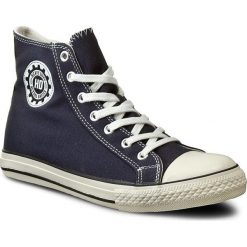 Trampki HEAVY DUTY - Knight2 Navy. Niebieskie trampki męskie Heavy Duty, z gumy. Za 119.00 zł.