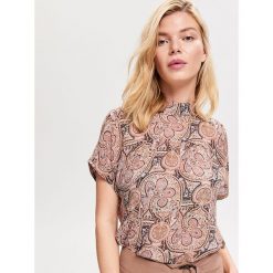 Bluzka z wiskozy i jedwabiu - Wielobarwn. Bluzki damskie Reserved. Za 139.99 zł.