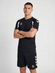 Koszulka Hummel Core 2.0. Białe koszulki sportowe męskie Hummel, s, bez wzorów, z poliamidu, bez kołnierzyka, bez ramiączek, na fitness i siłownię. Za 184.00 zł.