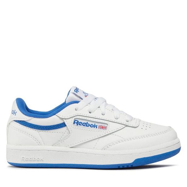 Sneakersy Reebok. Białe trampki i tenisówki chłopięce Reebok, bez wzorów, bez zapięcia. Za 169.99 zł.