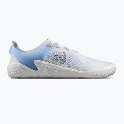 Buty barefoot damskie Vivobarefoot Motus Strenght II. Białe obuwie sportowe damskie Vivobarefoot, bez wzorów, z materiału, na fitness i siłownię. Za 859.99 zł.