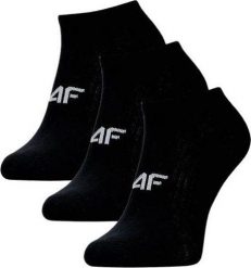 4f Skarpety damskie 4F F443 3pak czarne 4FWMM00USOCF443 20S 35-38. Czarne skarpety damskie 4f, bez wzorów. Za 44.90 zł.