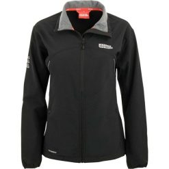 Damska kurtka softshell Nordblanc – cienka czarna. Czarne kurtki sportowe damskie NORBERT BLANC SPORTS, bez wzorów, z softshellu, bez kaptura, do jazdy konnej. Za 252.99 zł.