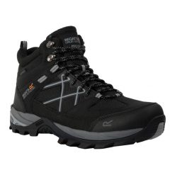 Męskie Buty Do Chodzenia Samaris III. Fioletowe trekkingi męskie Regatta, trekkingowe. Za 272.99 zł.