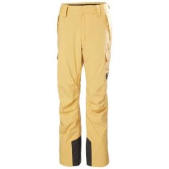 Damskie spodnie narciarskie z kieszeniami cargo Helly Hansen Switch. Brązowe spodnie snowboardowe damskie Helly Hansen, na zimę, bez wzorów, sportowe, narciarskie. Za 941.00 zł.