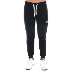 Leone 1947 Soft Basic Herren Zimowe spodnie z Bündchen. Czarne buty sportowe męskie LEONE 1947 APPAREL, z bawełny, bez zapięcia, na fitness i siłownię. W wyprzedaży za 162.09 zł.
