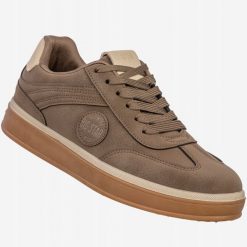 Big Star Shoes SS174020 Brązowe 43. Brązowe trampki męskie Big Star, bez wzorów, retro, bez zapięcia. Za 148.24 zł.