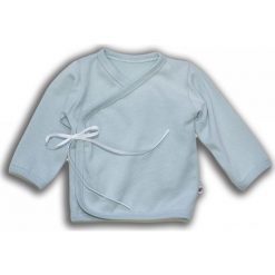 Kaftanik wiązany MINT r. 62 (NOM-01/62). Zielone śpioszki niemowlęce Nanaf Organic. Za 37.12 zł.
