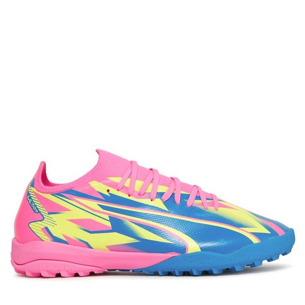Buty do piłki nożnej Puma. Czerwone buty sportowe męskie Puma, bez zapięcia, do piłki nożnej. Za 269.99 zł.