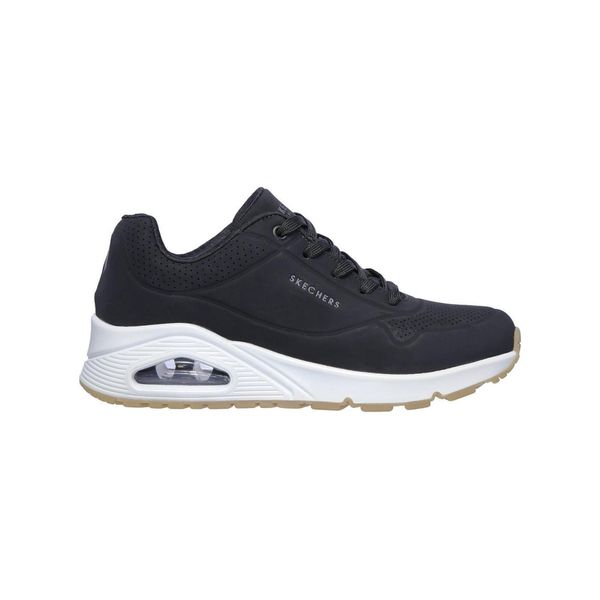 Buty SKECHERS Uno Stand On Air. Czarne obuwie sportowe damskie Skechers, bez wzorów, trekkingowe, Skechers Sport. Za 289.99 zł.