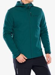 Kurtka polarowa męska Vaude Elope Stormfleece Hoody. Zielone kurtki męskie Vaude, na zimę, l, bez wzorów, z polaru, bez kaptura. Za 456.49 zł.