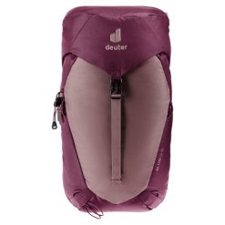 Plecak damski Deuter AC Lite 14 SL - ashrose/cassis. Czerwone plecaki damskie Deuter, bez wzorów, sportowe. Za 450.99 zł.