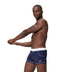 Spodenki pływackie męskie Speedo Textured Aquashort. Niebieskie krótkie spodenki sportowe męskie Speedo, m, bez wzorów, na fitness i siłownię. Za 161.49 zł.