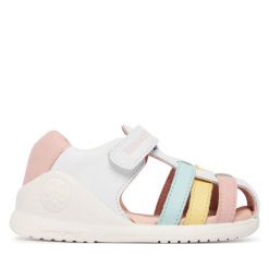 Sandały Biomecanics. Białe sandały dziewczęce Biomecanics, bez zapięcia. Za 269.99 zł.