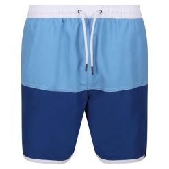 Męskie Szorty Kąpielowe Benicio. Niebieskie krótkie spodenki sportowe męskie Regatta, m, bez wzorów. Za 53.99 zł.