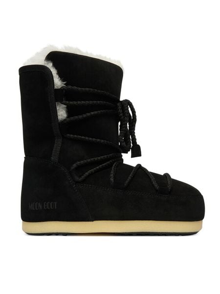 Moon Boot Śniegowce Mb Evx Boot 80D1470050 Czarny. Czarne śniegowce i trapery damskie Moon Boot, ze skóry. Za 1,129.00 zł.
