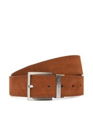 Tommy Hilfiger Pasek Męski Hudson Rev 3.5 AM0AM13945 Brązowy. Brązowe paski damskie Tommy Hilfiger, bez wzorów, ze skóry. Za 289.99 zł.