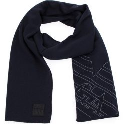 Szal EA7 EMPORIO ARMANI - 275804 8A302 02836 Dark Blue. Czarne szaliki i chusty damskie EA7 Emporio Armani, z materiału. W wyprzedaży za 299.00 zł.