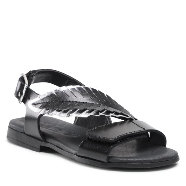 Sandały Primigi. Czarne sandały dziewczęce Primigi, bez zapięcia. Za 199.99 zł.