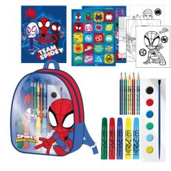 Dziecięcy plecak do rysowania Spidey Niebieski. Niebieskie torby i plecaki dziecięce SPIDEY AND HIS AMAZING FRIENDS. Za 64.80 zł.