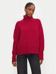 JOOP! Golf 58 JW244KN342 30043952 Czerwony Loose Fit. Czerwone swetry damskie JOOP!, bez wzorów, z syntetyku, bez kołnierzyka, bez ramiączek, bez kaptura. Za 539.99 zł.