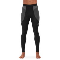 Legginsy kompresyjne do sportów zimowych męskie SIROKO Ice Dune. Czarne legginsy sportowe męskie SIROKO, m, bez wzorów, narciarskie. W wyprzedaży za 127.00 zł.