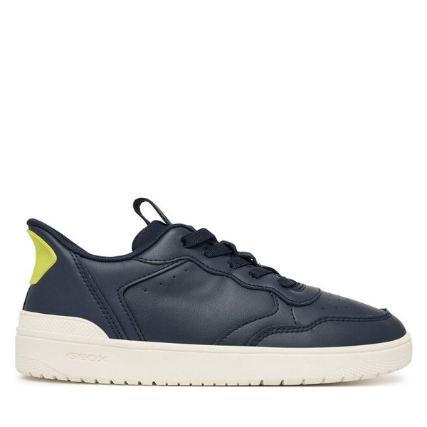 Sneakersy Geox. Niebieskie trampki i tenisówki chłopięce Geox, bez wzorów, bez zapięcia. Za 207.99 zł.