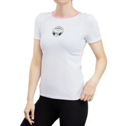 Koszulka damska Galop Wear Cosmic Abduction. Białe koszulki sportowe damskie GALOP WEAR, xs, bez wzorów, sportowe, bez kołnierzyka. Za 109.00 zł.