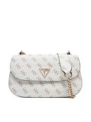 Guess Torebka HWEQG9 51021 Biały. Białe torebki do ręki damskie Guess, z aplikacjami, ze skóry, bez dodatków. Za 339.99 zł.