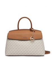 MICHAEL Michael Kors Torebka 30T6GX7S2B Kremowy. Białe torebki do ręki damskie MICHAEL Michael Kors, bez wzorów, ze skóry, bez dodatków. Za 1,329.00 zł.
