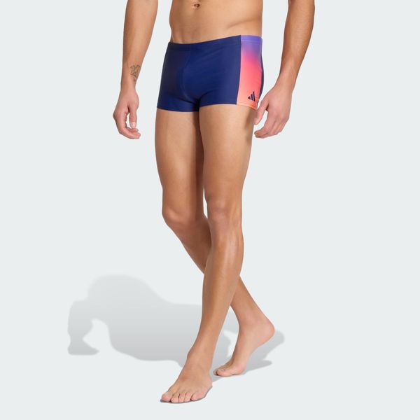 BOKSERKI DO PŁYWANIA GRADIEN. Fioletowe bokserki męskie Adidas, m, bez wzorów, z dzianiny. Za 129.00 zł.