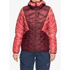 Kurtka puchowa damska La Sportiva Pinnacle Down Jkt. Czerwone kurtki damskie La Sportiva, bez wzorów, z puchu, bez kaptura. Za 929.49 zł.