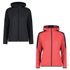 Bluza damska turystyczna CMP 34G1516. Białe kurtki sportowe damskie CMP, l, bez wzorów, bez kaptura, trekkingowe. Za 449.99 zł.