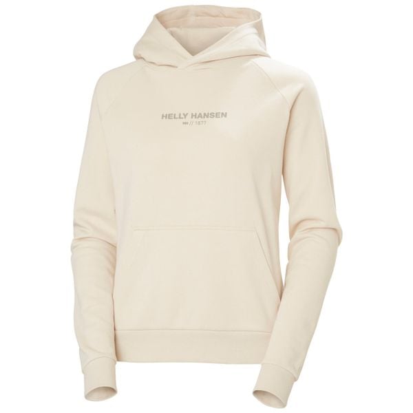 Bluza damska Helly Hansen Core. Białe bluzy damskie Helly Hansen, uniwersalny, bez wzorów, z bawełny, bez kaptura. Za 342.50 zł.